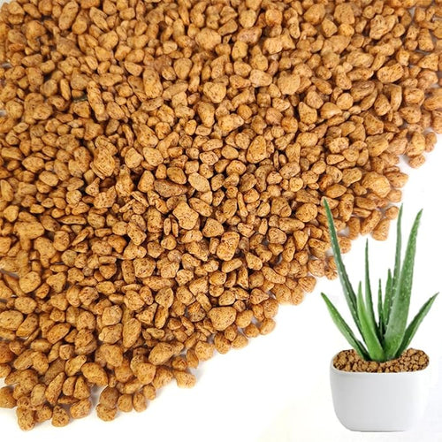 0.88 LB Brown Decorative Succulent Cactus Gravel, Terrarium Small Rocks | by HappyFiller