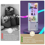 HNEBC 69" Tall Curio Display Cabinet - Image 5