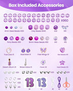 Goldwise Purple Era Inspired Bracelet Making Set - Image 6