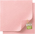 Peach Soft Felt Sheets for Crafts, 1.6mm Thick, Handmade Crafts, DIY Projects by Grainear