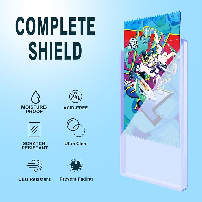 Prilino Booster Pack Protector, Hard Clear Plastic Topload Holders, 30 Pack | - Image 3