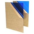 Translucent Blue Acrylic Sheets 8 * 12 inch 1/8" Thick Red Transparent Cast by ToolinHand