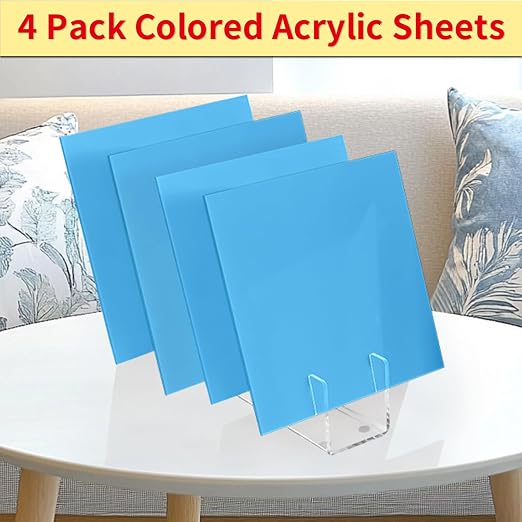 1/8 Thick 10 x 10 inch Acrylic Sheets - Image 5