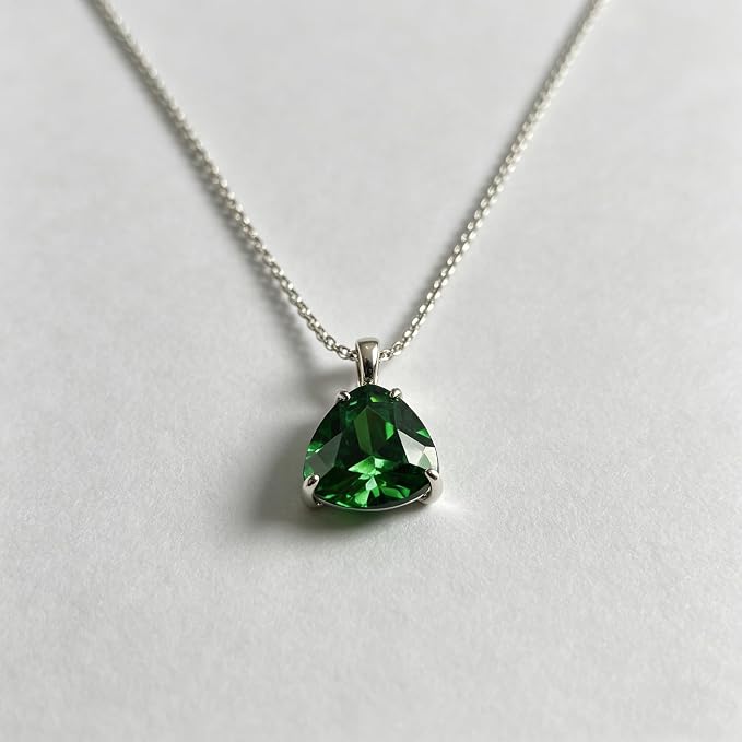 Emerald Green Color Cubic Zirconia Loose Beads Unset - Image 4