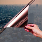 Niviy One Way Window Film Privacy Mirror Effect Self-Adhesive Window Tint UV - Image 2