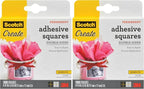 Scotch Adhesive Squares, Permanent Double-Sided Tape Squares by Unknown