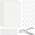 WISYOK 161Pcs Shrinky Film Kit, Shrink Plastic Sheets kit by WISYOK