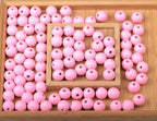 AD Beads Large Hole Wood Spacer Wooden Jewelry Making Bracelet Necklace - Image 3