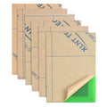 6 PCS Transparent Green Cast Acrylic Sheets 8" x 12" x 0.118", Plexiglass by MaterialsParts