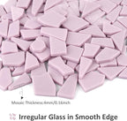 Youway Style Pink Glass Mosaic Tiles - Image 4