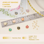 UMAOKANG 8PCS Jewelry Making Charms Bulk - Image 3