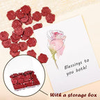 WSICSE 60Pcs Wax Seal Stickers, Wedding Invitation Envelope Seal Stickers - Image 7