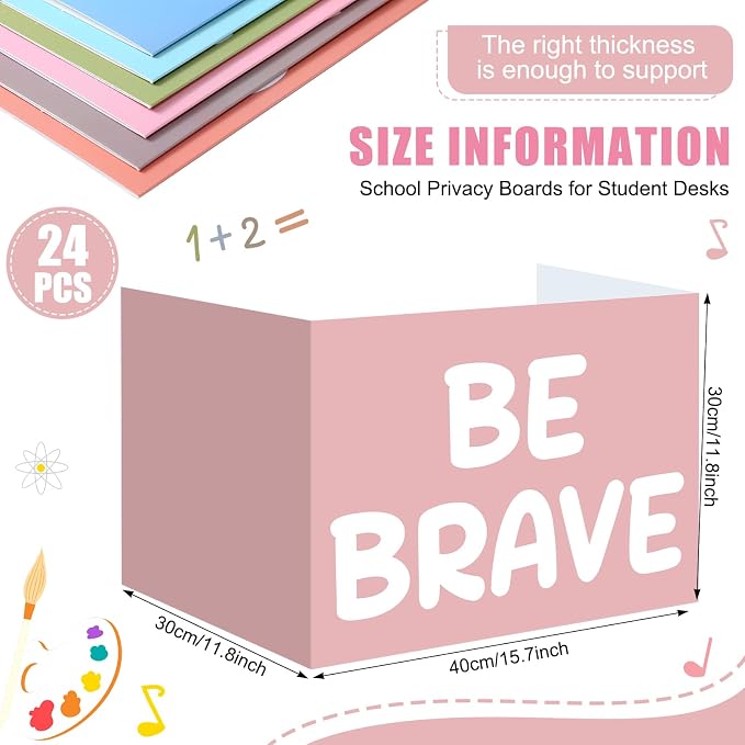 Honoson 24 Pcs Bulk Inspirational Privacy Folders - Image 2