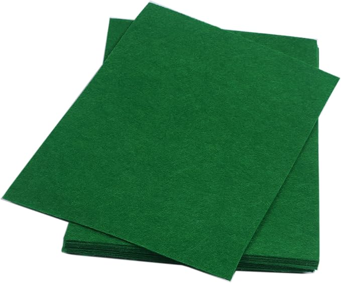YYCRAFT Thick Stiff Felt Sheets Thick Felt 9 Inch X 12 Inch by YYCRAFT-ArtsCraftsSupplier