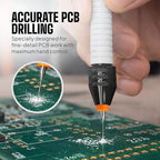 Micro Drill Bits Set with Pin Vise Hand Drill Manual, Jewelry Drill Kit - Image 7