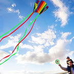 HENGDA KITE for Kids&Adults Rainbow Parafoil Kite - Image 2