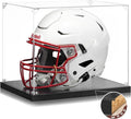 JupDec Football Helmet Display Case, Full Size Acrylic Baseball Motorcycle by JupDec
