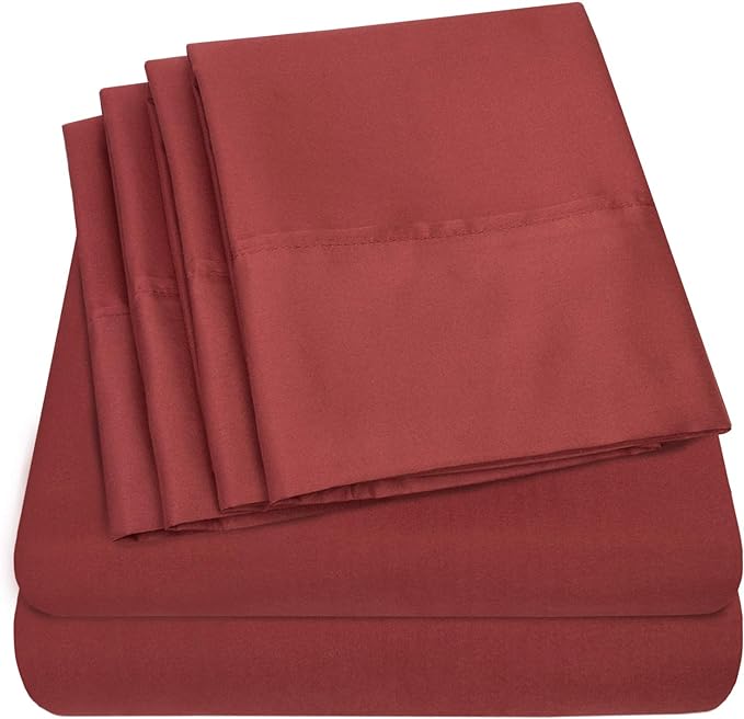 Twin XL Size Bed Sheets by SweetHomeCollection