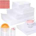 600Pcs Dish Packing Supplies for Moving, 300 Cushion Foam Wrap Pouches & Sheets by Inchoco