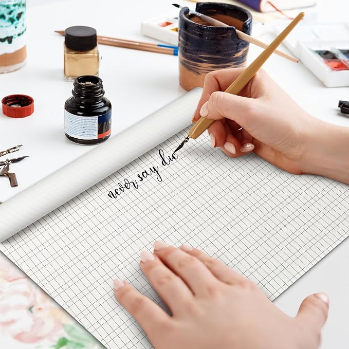 gisgfim 240 Sheets Calligraphy Paper Fountain Pen Paper Calligraphy Practice - Image 7