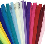 Zippers for Sewing, DOITEM 48 pcs 60cm/24 Inch Zippers Multicolor Nylon Coil - Image 7