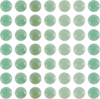 FASHEWELRY 50Pcs Natural Green Aventurine Cabochons Flat Back Gemstone by FASHEWELRY