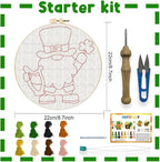 INFUNLY 2 Set St. Patrick's Punch Needle Embroidery Kits - Image 2