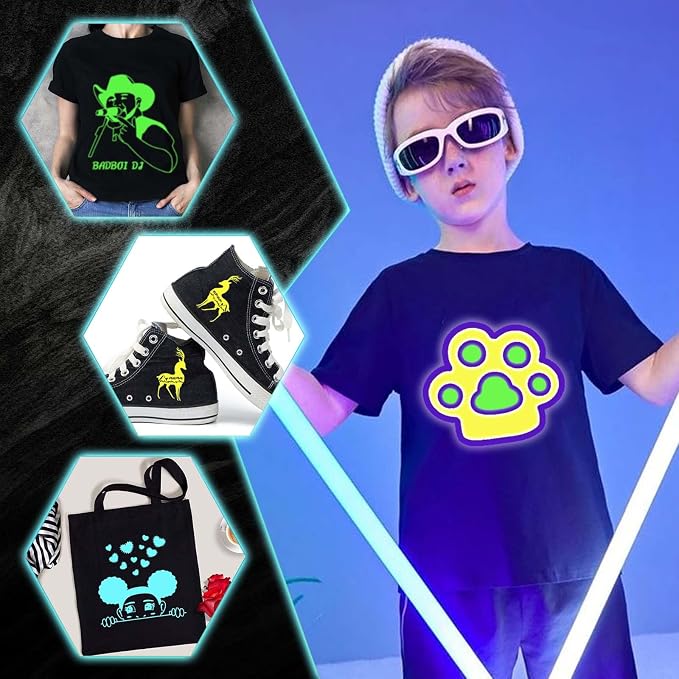 HTVRONT Neon Heat Transfer Vinyl Bundle - Image 3
