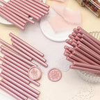 60pcs Wax Seal Sticks, Rose Gold Sealing Wax Sticks, HOSEALING Glue Gun Wax - Image 2