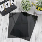 Translucent Black Acrylic Sheets 8 * 12 inch 1/8" Thick Transparent Cast - Image 4