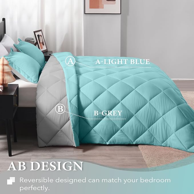 downluxe Queen Comforter Set - Image 4