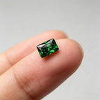 Emerald Green Color Cubic Zirconia Loose Beads Unset - Image 3