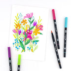 Tombow 56185 Dual Brush Pen Art Markers, Brush and Fine Tip Markers - Image 7