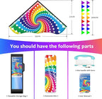 HONBO Large Delta Kite for Kids & Adults, Extremely Easy to Fly Kite for Beach - Image 5