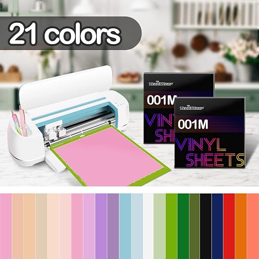 TECKWRAP 001 Matte Permanent Vinyl 12" x 12" 21 Colors - Image 4