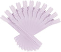 ANPURZII 10PCS #3 18 Inch Light Purple Invisible Zippers by Unknown