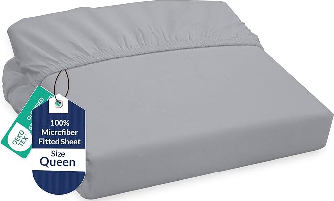 Royale Linens Fitted Sheet Queen by ROYALELINENS