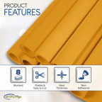 Mustard EVA Foam Sheets, 6 x 9 Inch, 2mm Thick – Foam Paper - Image 4