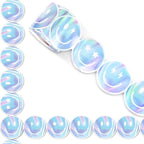 FYSUIMU 65.6 Ft Iridescent Happy Face Bulletin Board Border Back to School by FYSUIMU