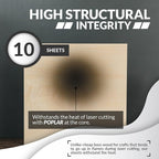 Basswood Sheets for Crafts - Image 4