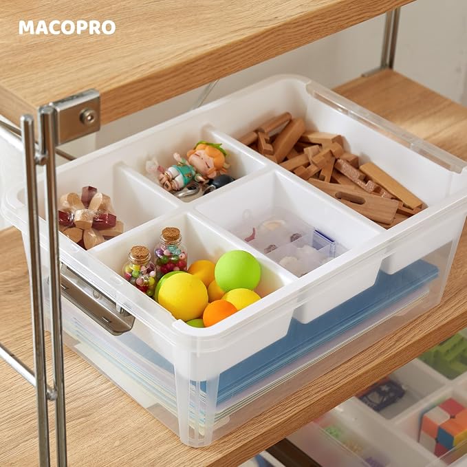 MACOPRO 17 QT Plastic Storage Box - Image 5