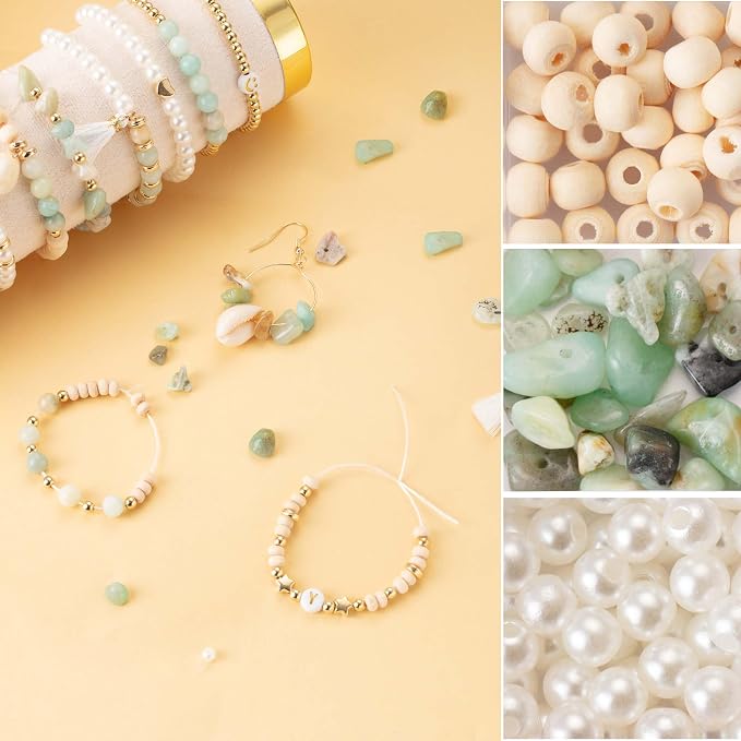 Xylise Jewelry Making Supplies Kit Natural Stone Beads - Image 5