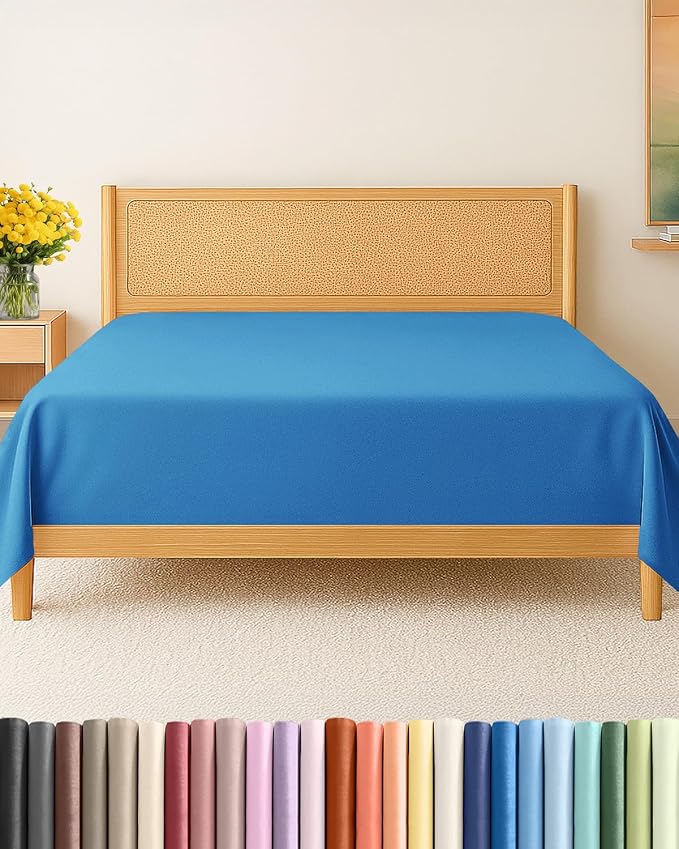 Queen Size Flat Sheet by CGKUnlimited