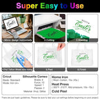 Green Glitter HTV Heat Transfer Vinyl Roll 12inch x 5 ft - Image 5