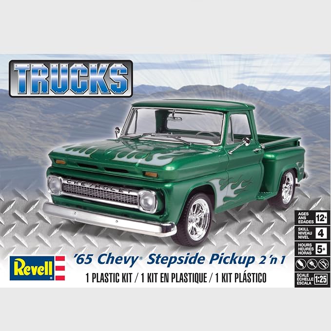 Revell '65 Chevy Stepside Pickup 2N1 - Image 8