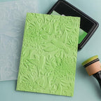 3D Embossing Folder for Card Making Hummingbird and Flowers Plastic Embossing - Image 6