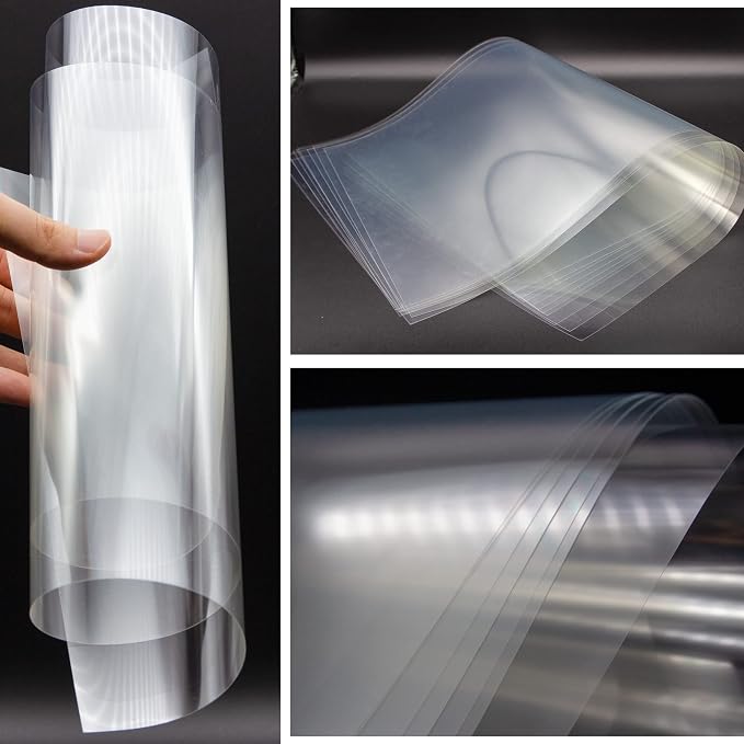 16PCS 6 Mil Blank Mylar Stencil Sheets, 12 X 24 inch Clear Plastic Sheets - Image 3