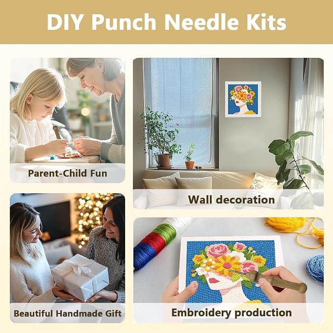 Doodlream Flower Lady Needle Kit - Image 4
