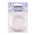 Beadalon Carbon Steel Memory Wire, Medium Bracelet, 1 oz, Approx. 73 coils by Beadalon