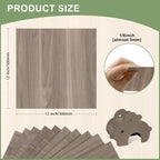 8 Pack Walnut Plywood Sheets 12x12x1/8 Inch, 3mm Plywood - Image 2